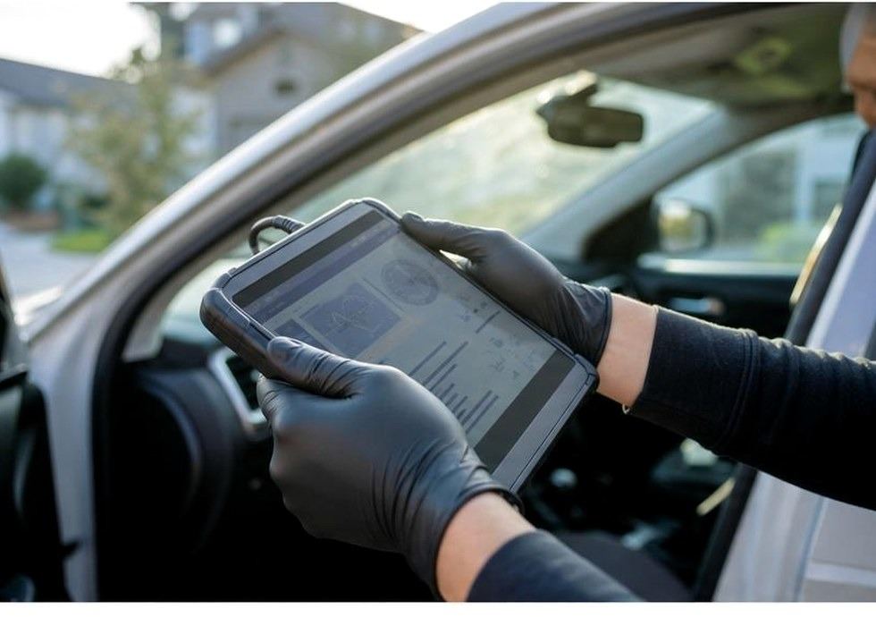 Reviewing charging data at an Erie house call