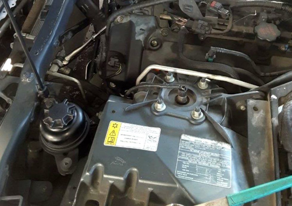 Under the hood during an Erie maintenance visit